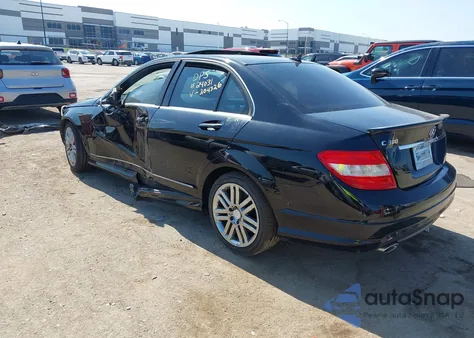 2009 Mercedes-Benz C 300 Luxury/Sport из США, поврежденный, VIN WDDGF54X59F204326